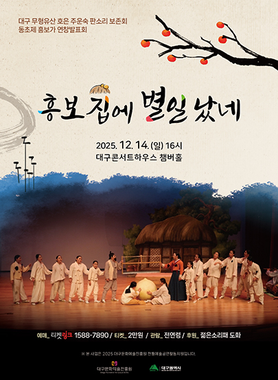 흥보집에 별일 났네 - 대구 포스터